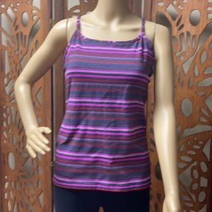 Lululemon Elevation Space Dye Paris Pink Power Y Tank
